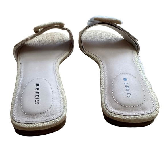 SOLD:Birdies Women's The Kiwi Raffia Sandal - Tan, 8US - Picture 7 of 11